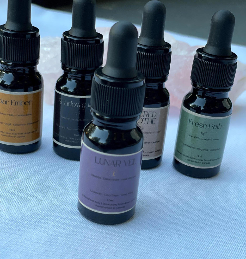 Fresh Start Clarity Essential Oil Blend Herbal Citrus Reset Oil for Meditation, Focus & Energetic Renewal 10ml