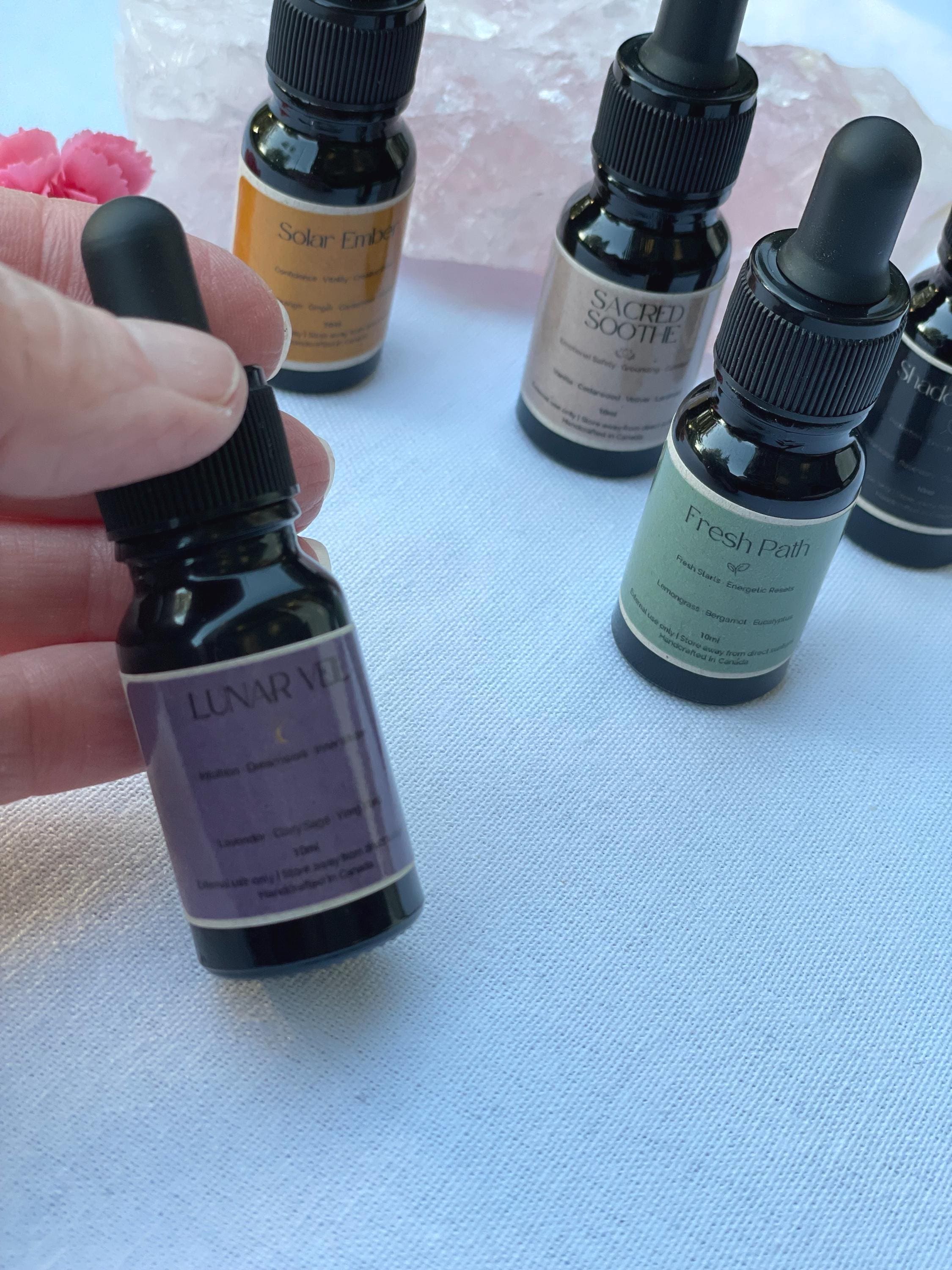 Lunar Veil Essential Oil Blend | Intuition, Dreamwork, Meditation Ritual Oil
