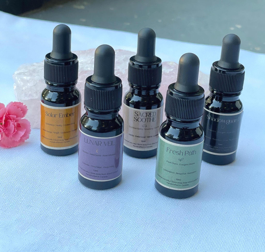 Fresh Start Clarity Essential Oil Blend Herbal Citrus Reset Oil for Meditation, Focus & Energetic Renewal 10ml