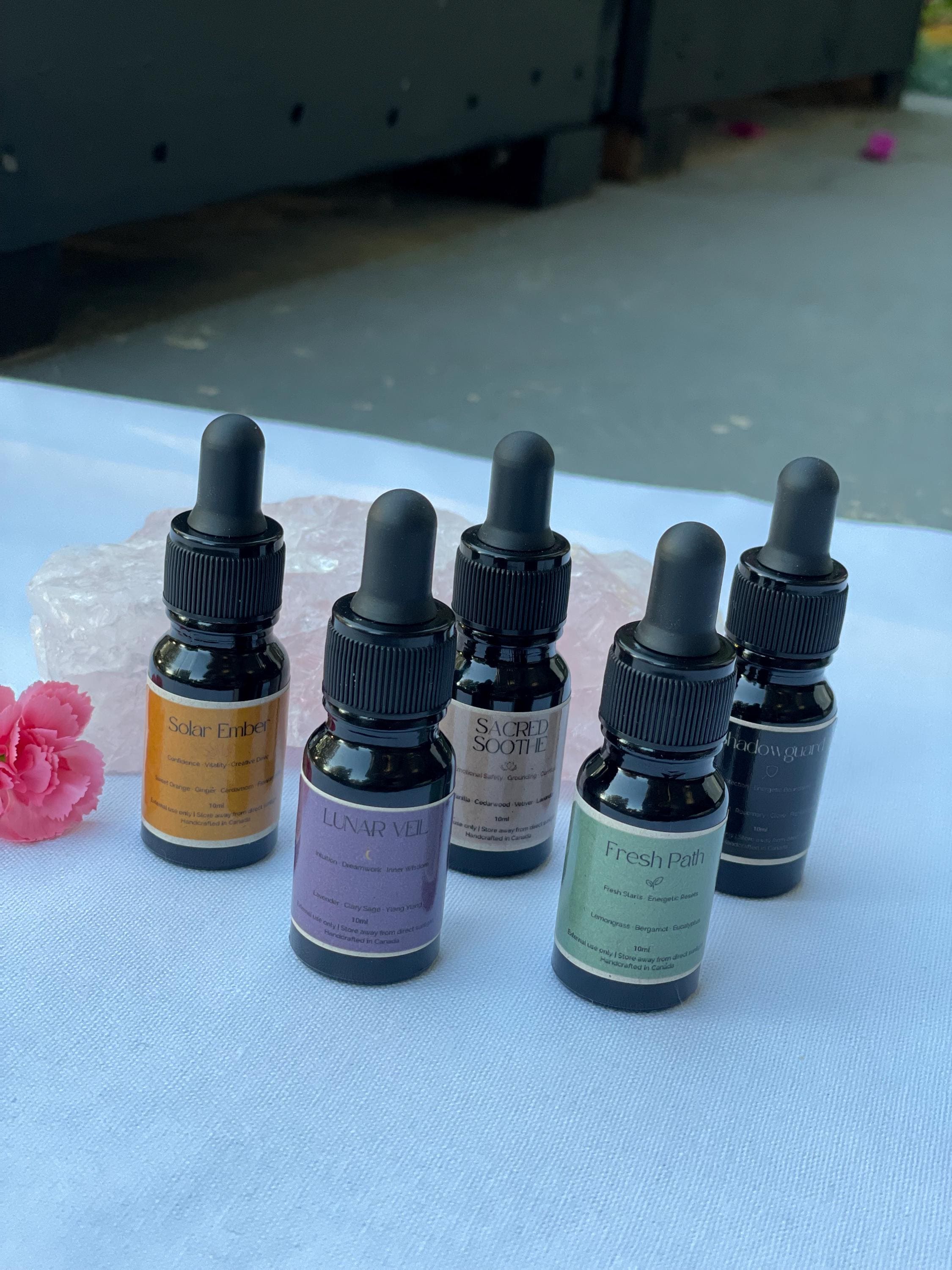 Fresh Start Clarity Essential Oil Blend Herbal Citrus Reset Oil for Meditation, Focus & Energetic Renewal 10ml