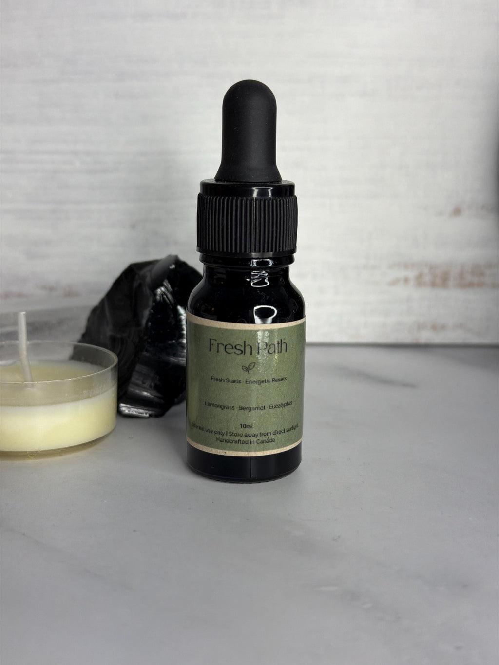 Fresh Start Clarity Essential Oil Blend Herbal Citrus Reset Oil for Meditation, Focus & Energetic Renewal 10ml