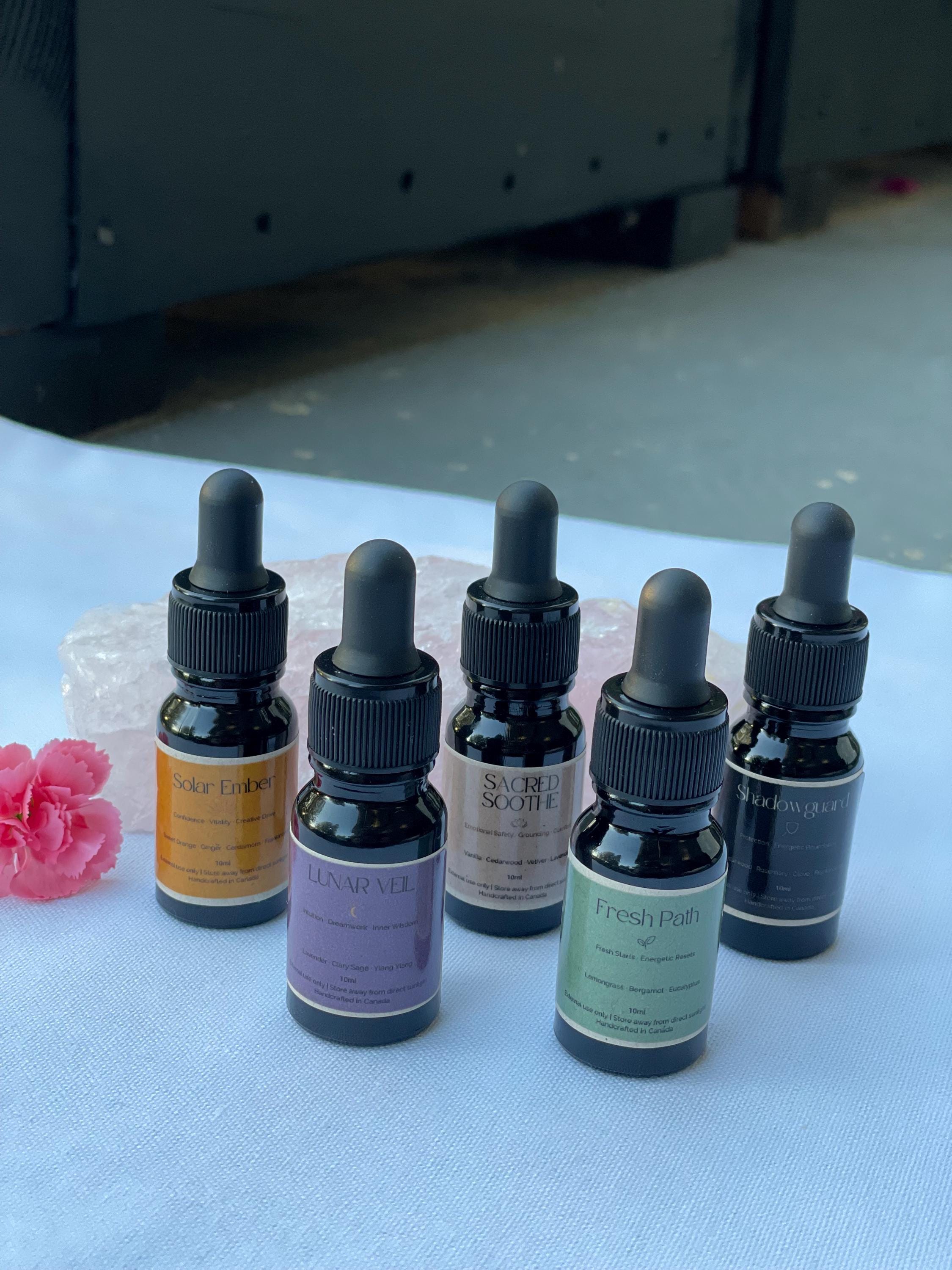 Fresh Start Clarity Essential Oil Blend Herbal Citrus Reset Oil for Meditation, Focus & Energetic Renewal 10ml