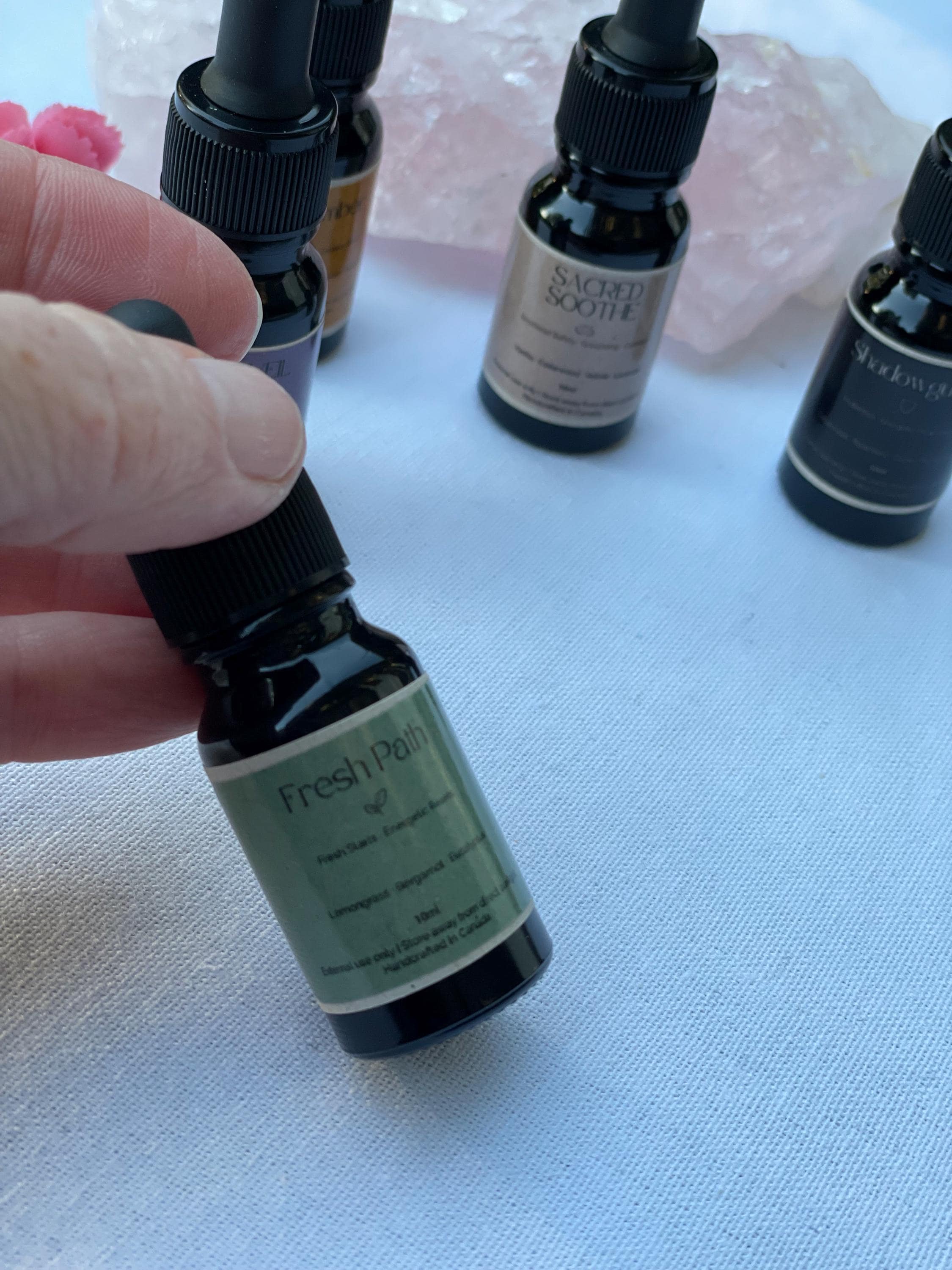 Fresh Start Clarity Essential Oil Blend Herbal Citrus Reset Oil for Meditation, Focus & Energetic Renewal 10ml